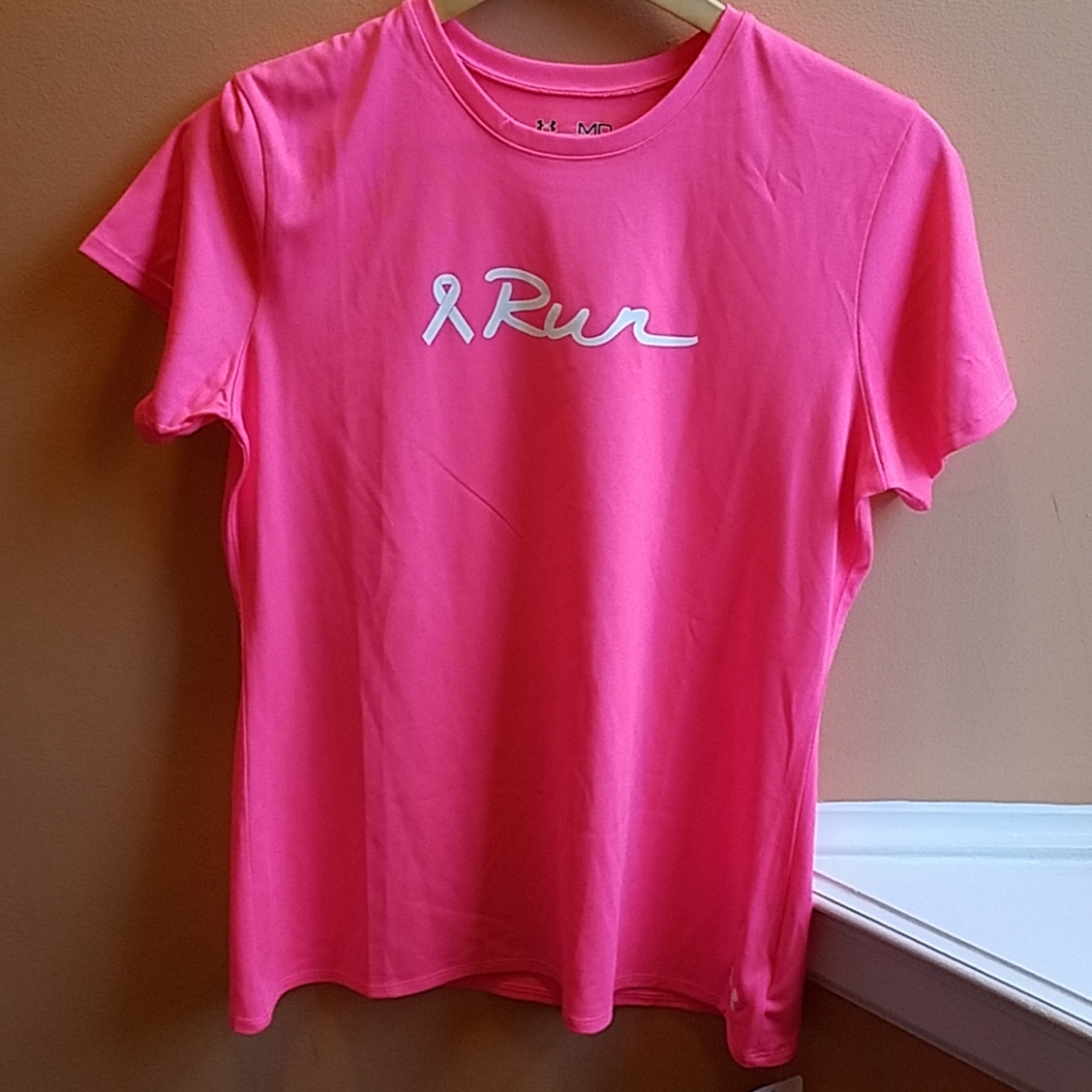 Under Armour Breast Cancer semi fitted shirt heat